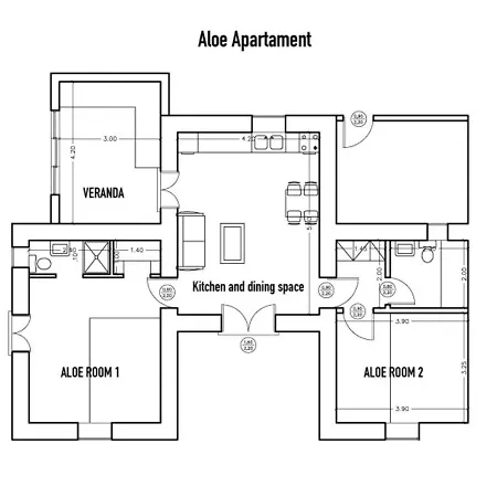 Daire Exclusive In Ecovilla On The Apolakkia